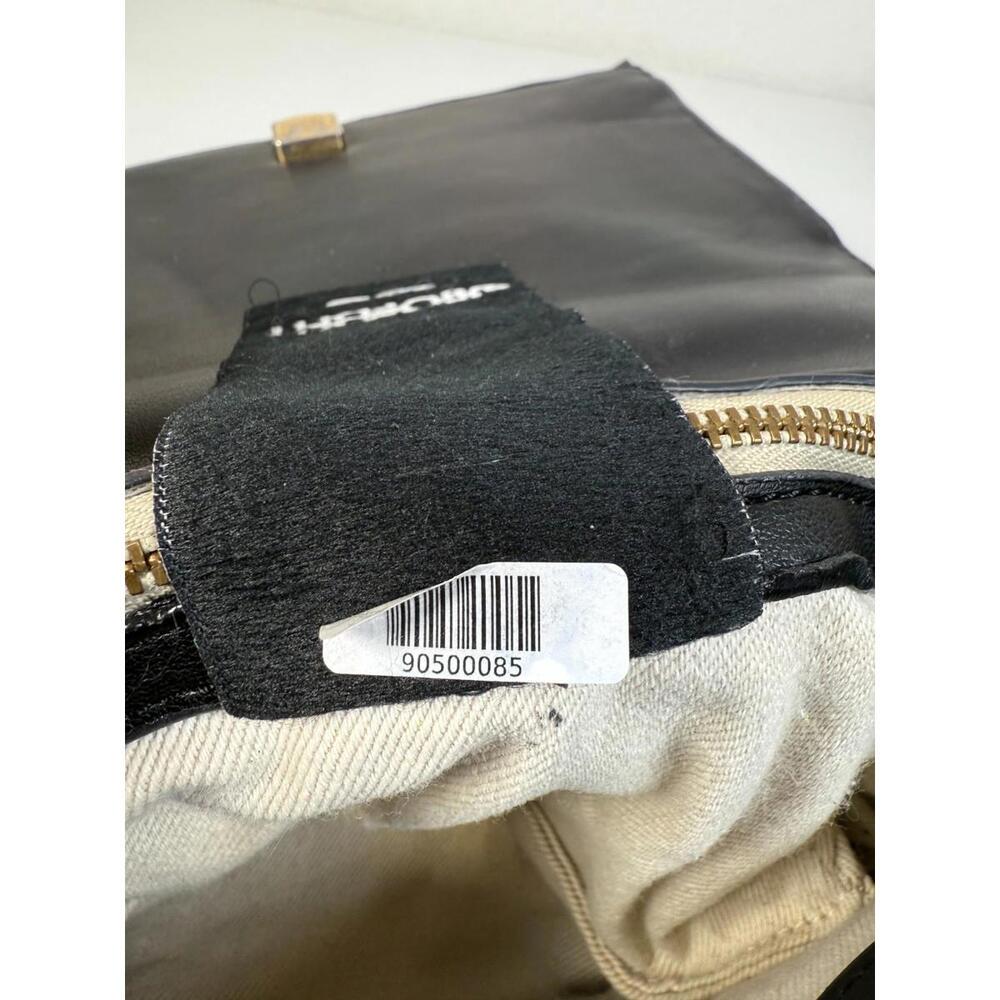 THEMOIRè Black Feronia Crossbody Bag with Hardware Tarnishing and Surface Dents - Picture 7 of 15